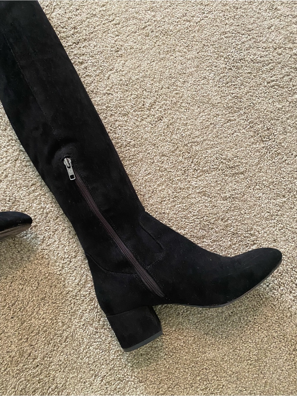 Ash Over-the-Knee Block Heel Boots 38 - Picture 5 of 11